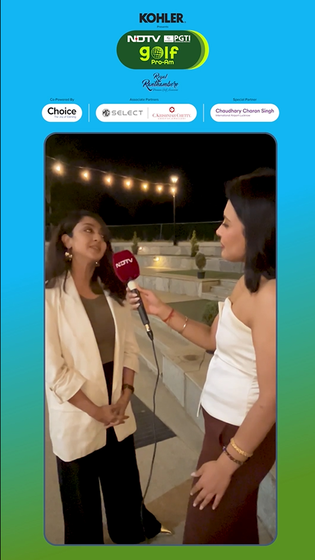 Aindrita Ray with NDTV's Rahesha Sehgal | "Golf Requires a Lot of Patience"