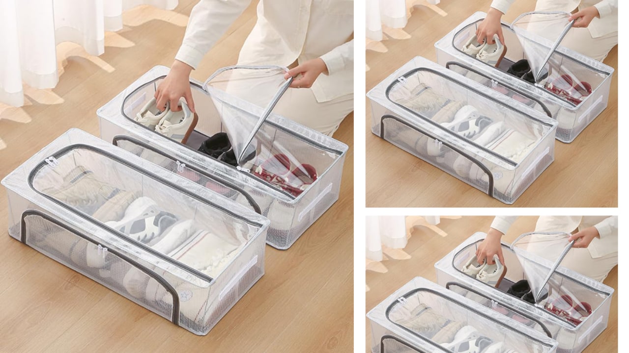 Explore how shoe organisers can increase the available storage space