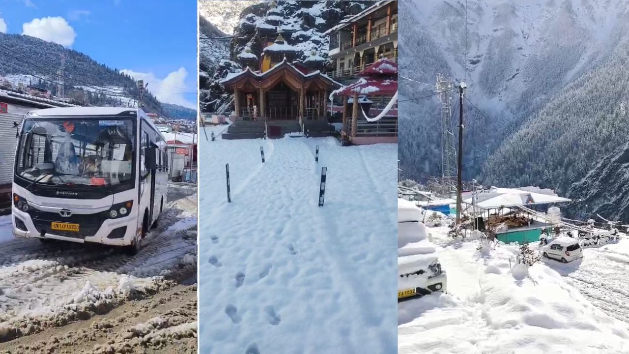snowfall in uttarakhand