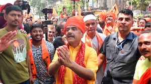 Suvendu Adhikari Leads Ram Navami Rally In Mamata Banerjee's Constituency