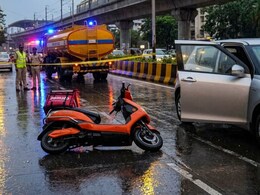 Accident News: कारचालकाचा बेशिस्तपणा! निष्पाप डिलिव्हरी बॉयचा मृत्यू; डोक्यावरुन टँकरचं चाक गेलं