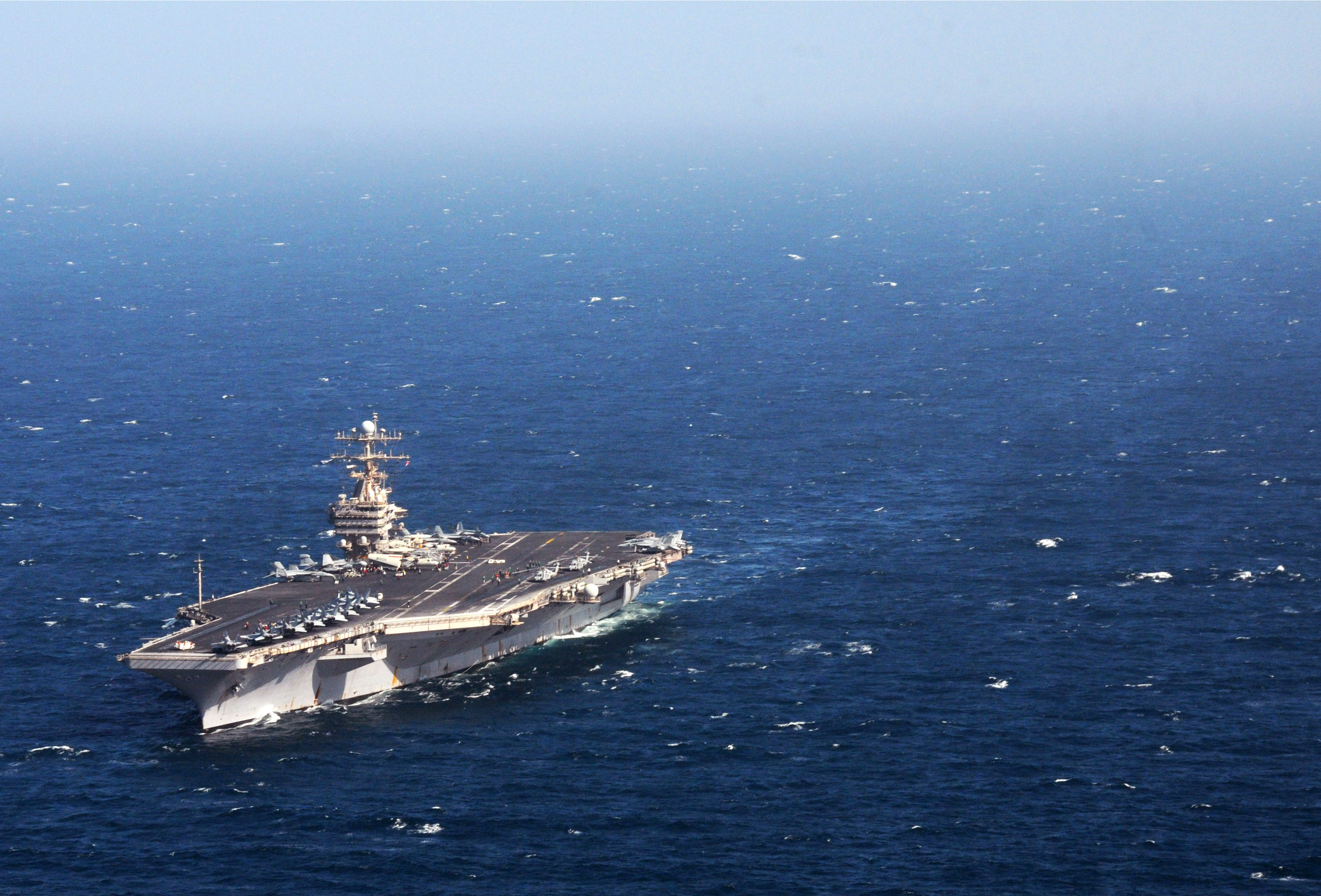 Iran Claims Missile Strike On USS Abraham Lincoln Aircraft Carrier