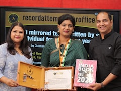 नर्मदापुरम की पल्लवी पारे चौकसे ने रचा इतिहास; मिरर इमेज कला से इंडिया बुक ऑफ रिकॉर्ड्स में बनाई पहचान