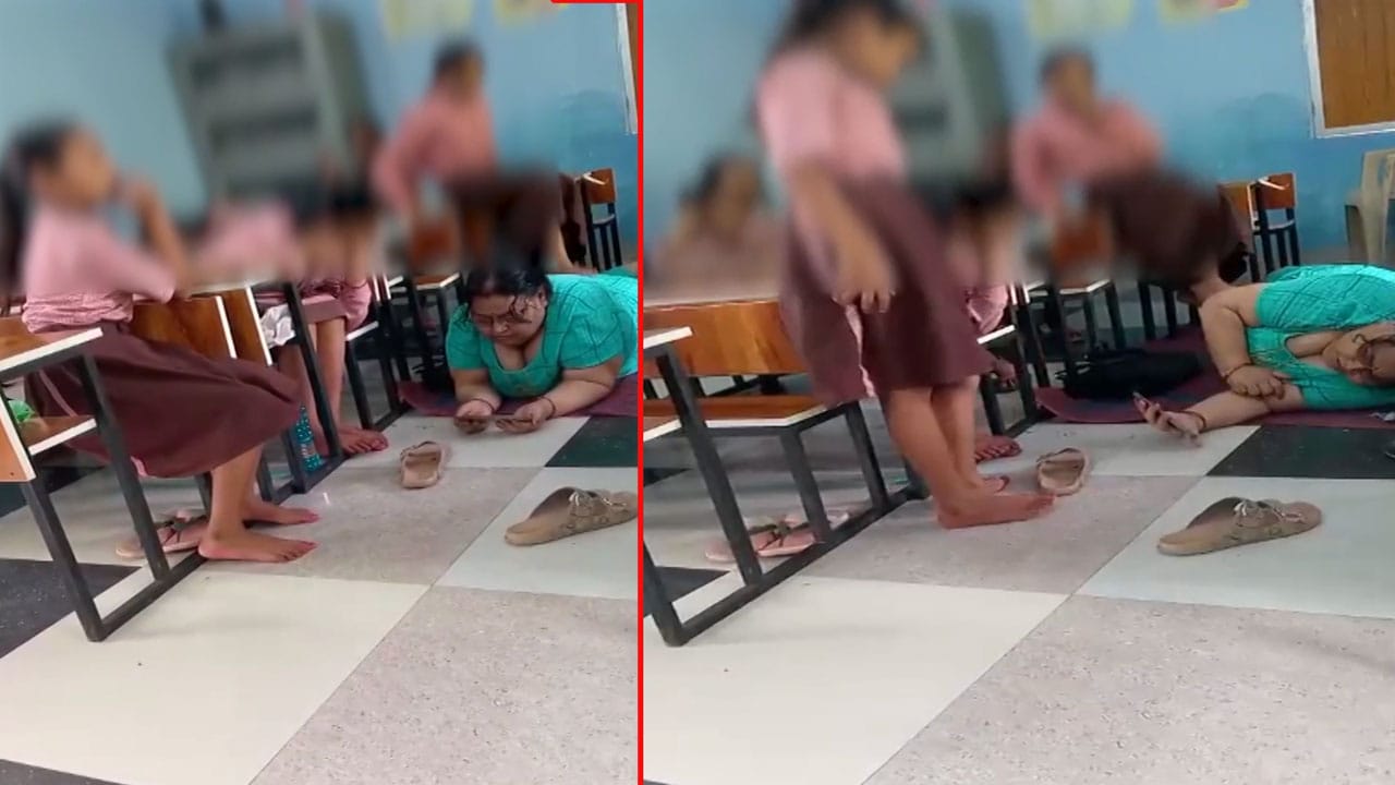 Video: UP School Headmistress Takes Massages From Students, Suspended