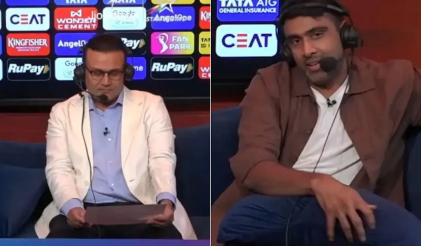 'ये नई मुर्गी है', अश्विन के कमेंट्री डेब्यू पर सहवाग ने की टांग खिचाईं, VIDEO देख आपकी भी निकल जाएगी हंसी