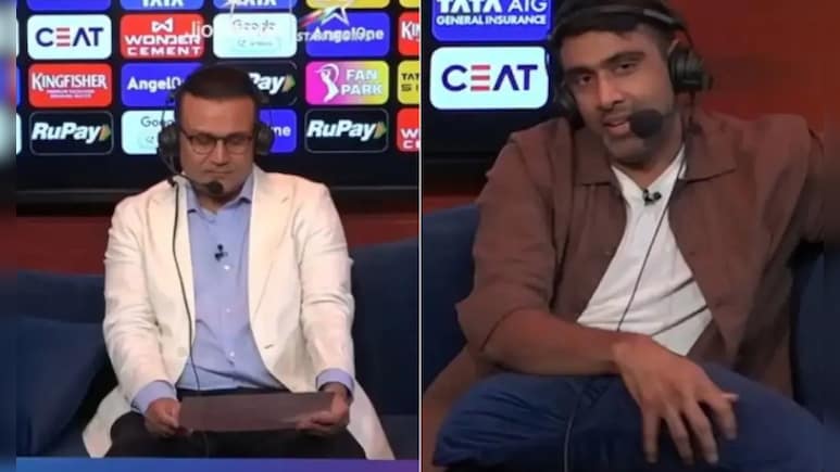 'ये नई मुर्गी है', अश्विन के कमेंट्री डेब्यू पर सहवाग ने की टांग खिचाईं, VIDEO देख आपकी भी निकल जाएगी हंसी