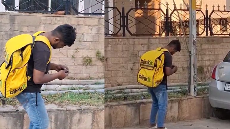 चंडीगढ़ की सड़क पर घंटों 'पत्थर' बना रहा 'ब्लिंकिट बॉय', जब पुलिस ने मां-बाप को बुलाया तो खुल गया पूरा राज