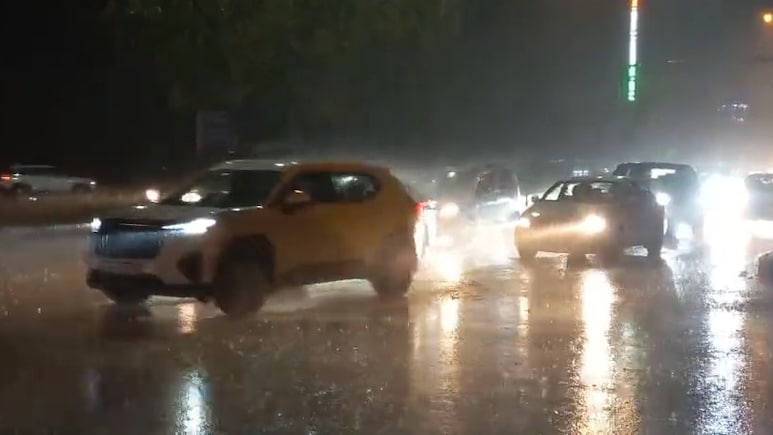 Parts Of Delhi-NCR See Heavy Rain, Thunderstorms For 2nd Time In 4 Days