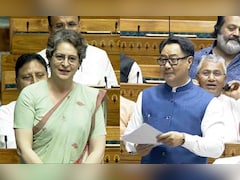 लोकसभा में किरेन रिजिजू के भाषण पर क्यों मुस्कुरा रही थीं प्रियंका? स्पीकर के कहने पर संसद में खुद किया खुलासा