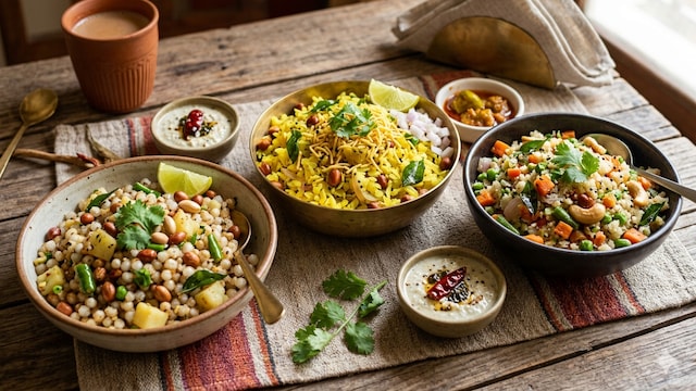 Easy breakfast ideas in the Indian diet are many and their blood sugar spikes may vary