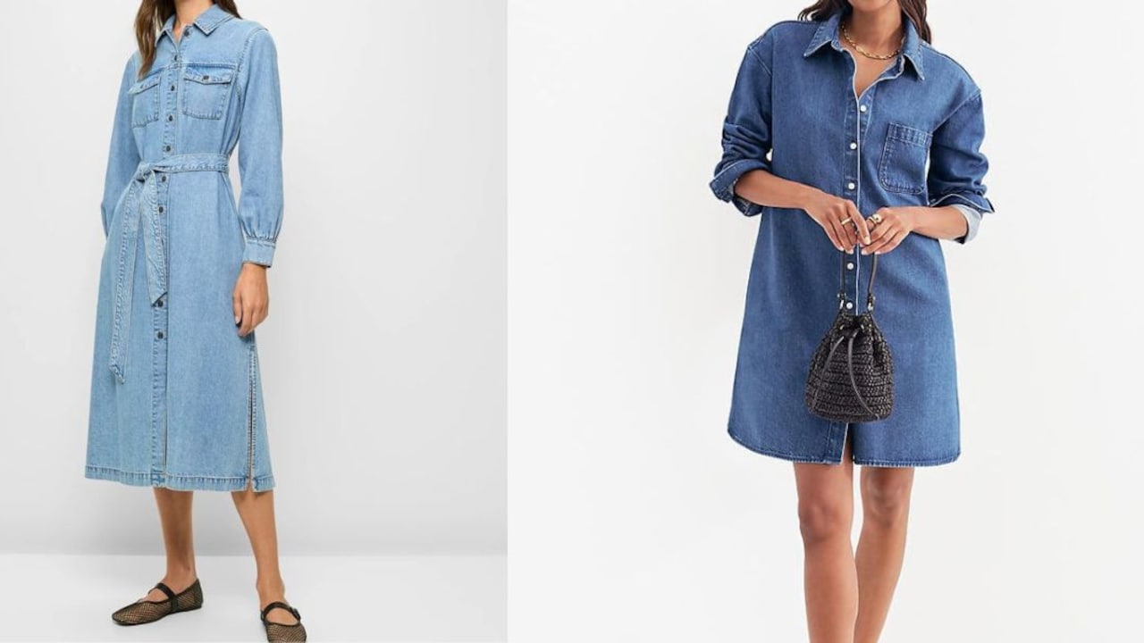 Know Why Denim Shirt Dresses Are The Ultimate Weekend Wardrobe Staple.