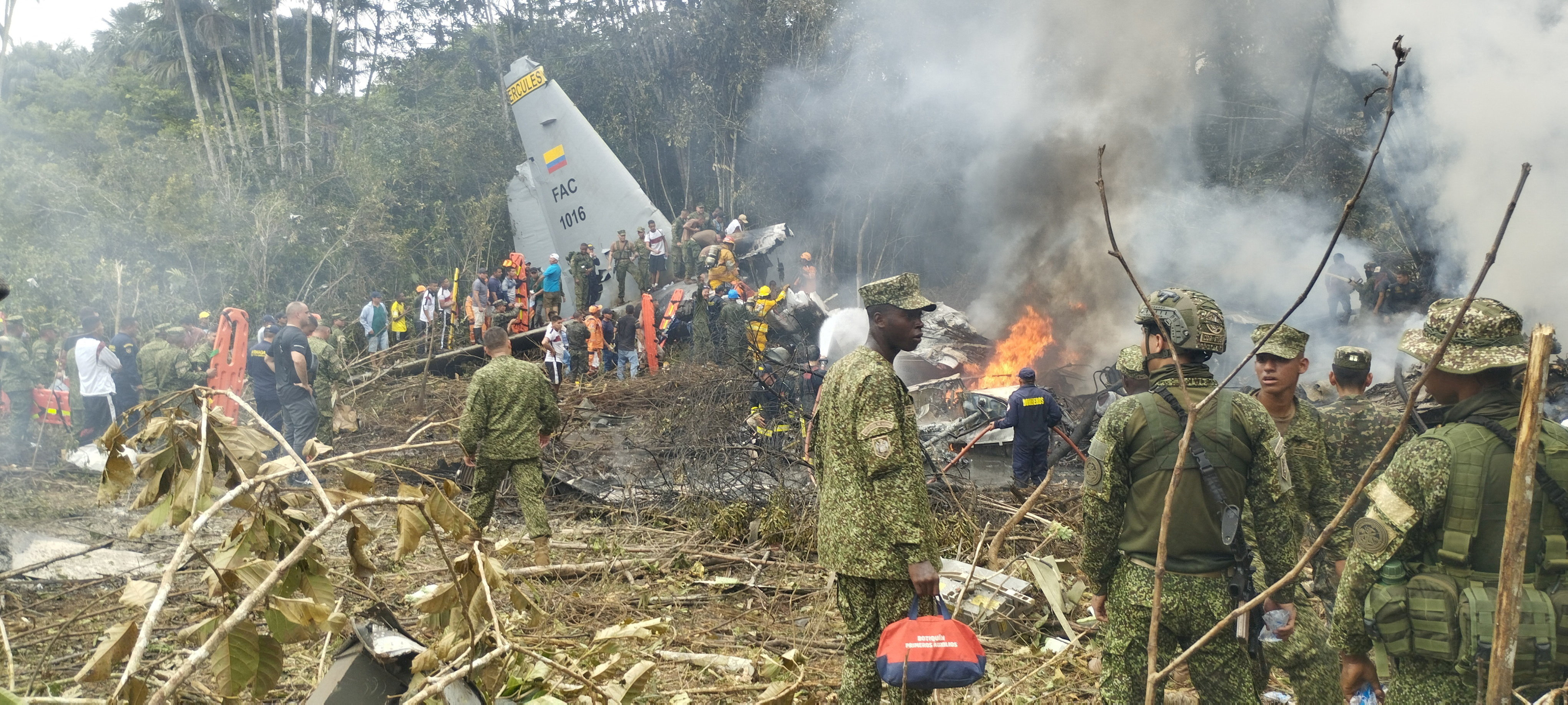 66 Dead In Colombian Military Plane Crash, President Shares Wreckage Video