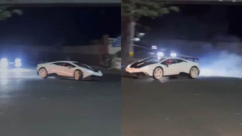 Lamborghini Huracan Drift In Bengaluru Goes Viral, Owner Booked - Here's All About The Supercar