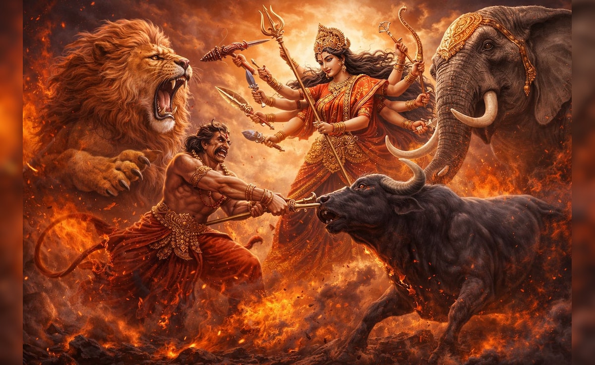 Navratri Special: देवी से युद्ध में कभी सिंह, कभी हाथी तो कभी भैंसा बना था महिषासुर!