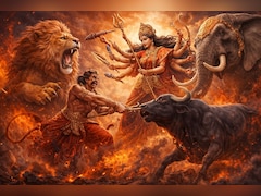 नवरात्रि विशेषः देवी से युद्ध में कभी सिंह, कभी हाथी तो कभी भैंसा बना महिषासुर!
