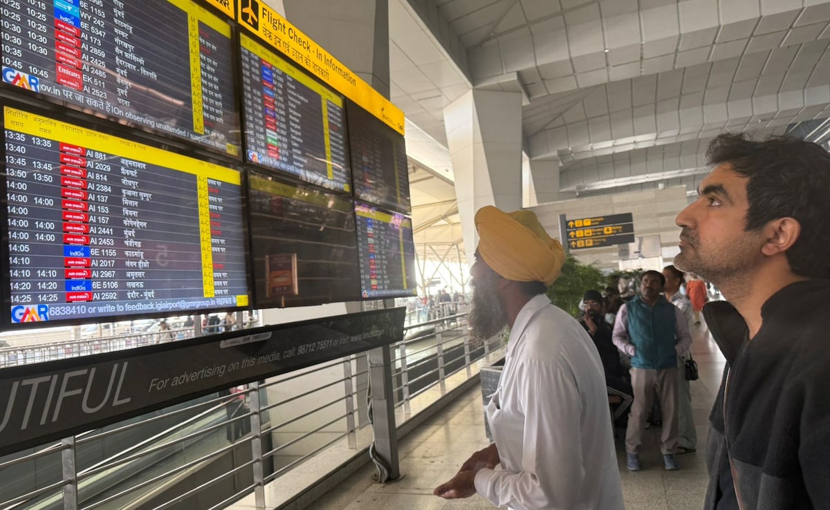 "No Clue What To Do": Fliers Stuck At Indian Airports Due To Middle East Crisis