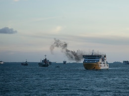 Iran Says "Non-Hostile" Ships Can Transit Strait Of Hormuz: Report