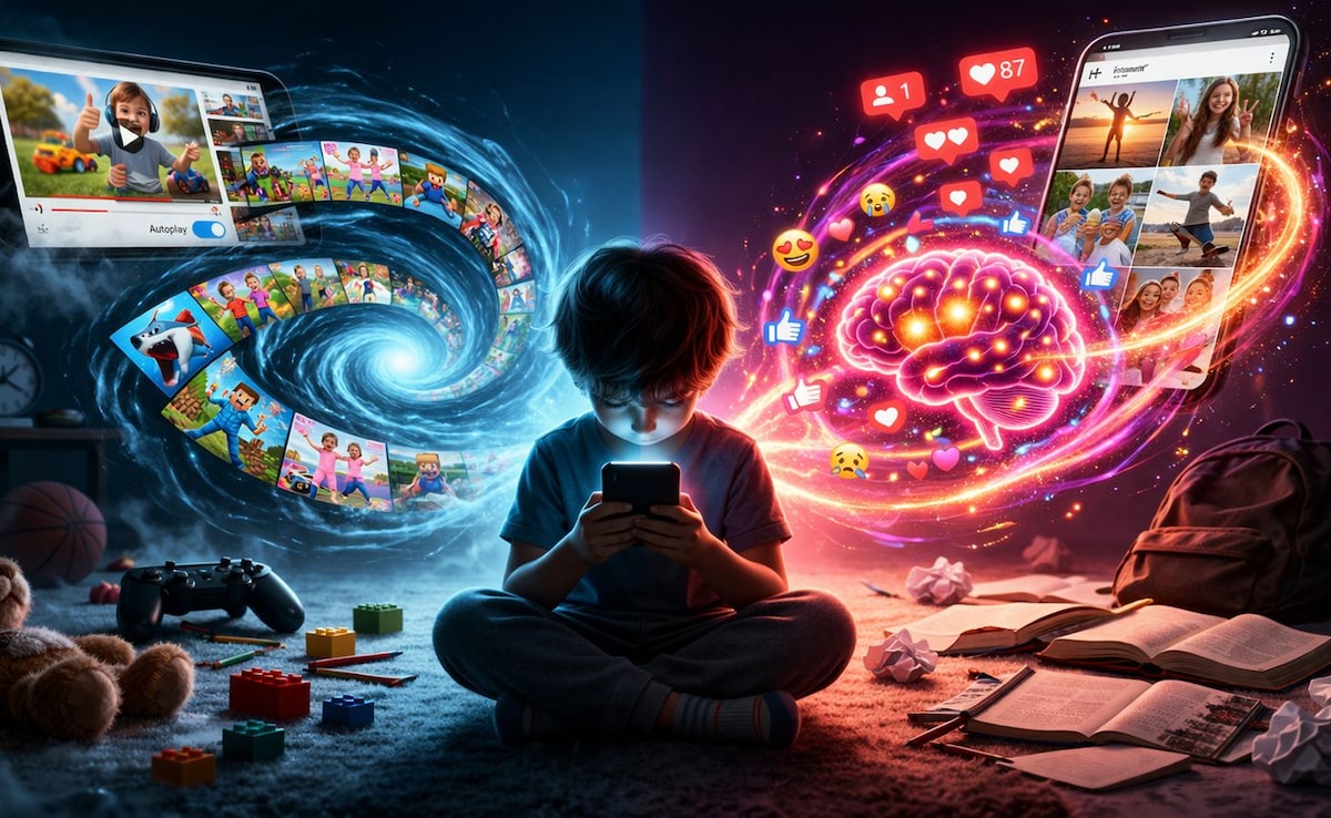 16 साल से कम उम्र के बच्चों के सोशल मीडिया प्लेटफॉर्म इस्तेमाल पर लग सकता है बैन... आज रिपोर्ट होगी टेबल