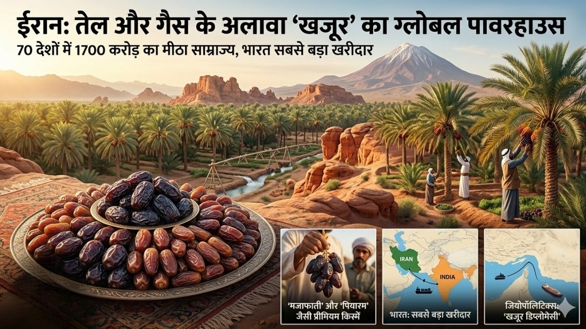 तेल-गैस ही नहीं, 'खजूर' का भी 'बादशाह' है ईरान, रमजान के बीच जानिए 70 देशों में फैले 1700 करोड़ के मीठे साम्राज्&zwj;य की कहानी