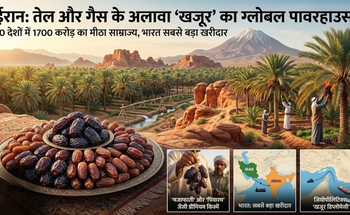 तेल-गैस ही नहीं, 'खजूर' का भी 'बादशाह' है ईरान, रमजान के बीच जानिए 70 देशों में फैले 1700 करोड़ के मीठे साम्राज्‍य की कहानी