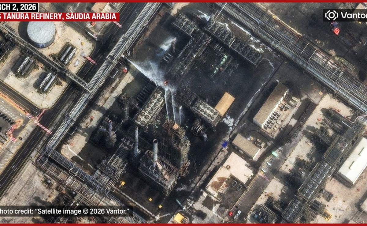 vantor satellite image (3) saudi arabia ras tanura oil refinery march 2, 2026 vantor satellite image (3) saudi arabia ras tanura oil refinery march 2, 2026