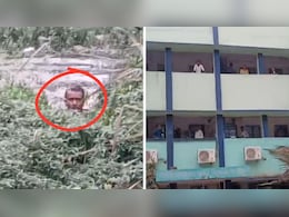 वैशाली कोर्ट में ड्रामा: पेशी पर आया आरोपी पहली मंजिल से कूदकर भागा, घंटों तालाब में छिपा; पुलिस ने यूं निकाला