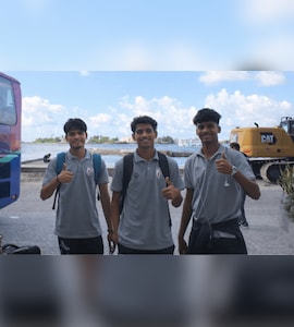 Indian Mens Team Lands In Maldives For SAFF U20 Championship