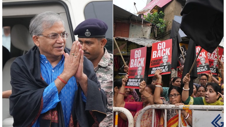 हाथ जोड़े, बंगाली भाषा में बात... विरोध-प्रदर्शनों के बीच CEC ज्ञानेश कुमार ने ऐसे की दिल जीतने की कोशिश