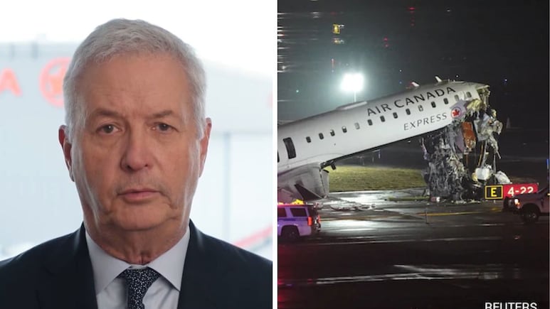 "Very Sombre Day": Air Canada CEO's First Statement After Plane Crash