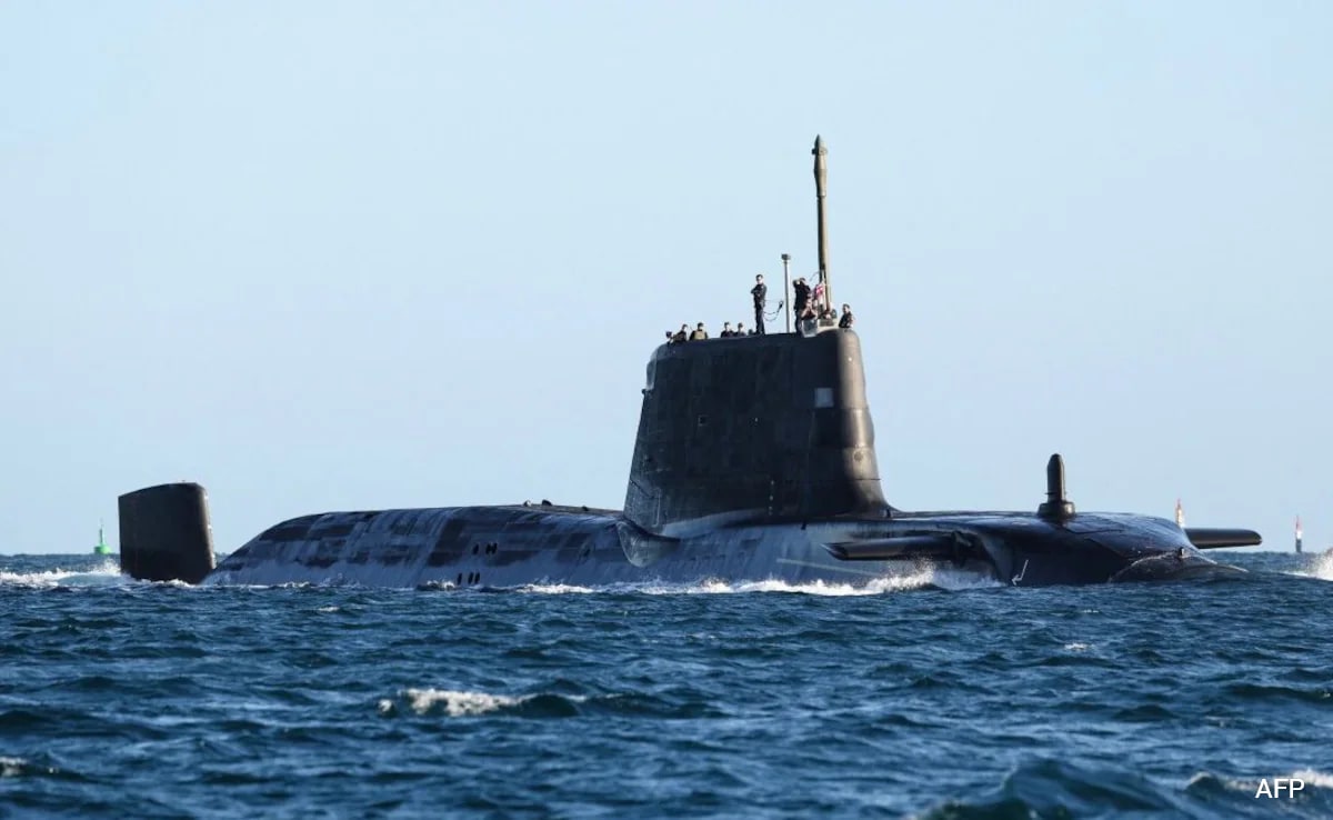 British Nuclear-Powered Submarine Arrives In Arabian Sea: Report