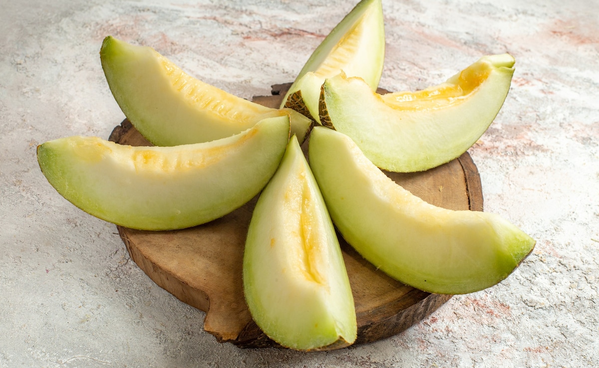 Muskmelon silces Muskmelon silces