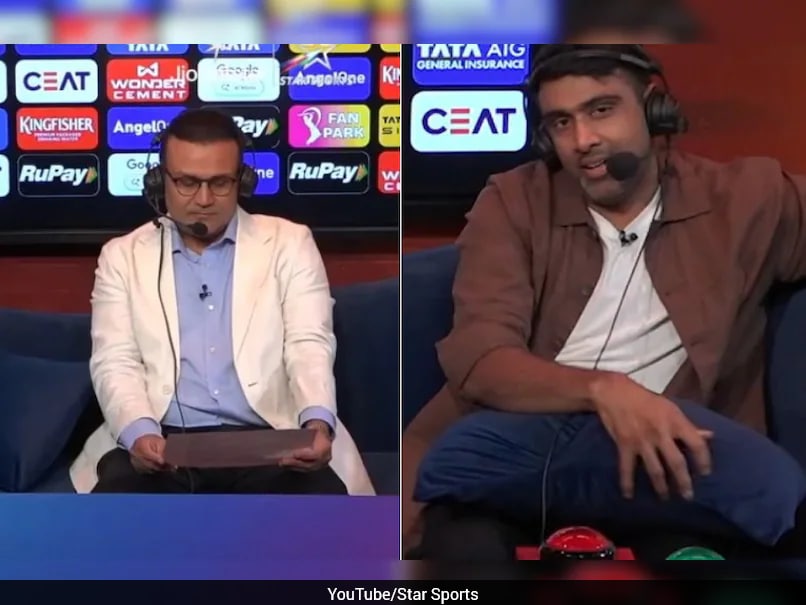 Watch: Virender Sehwag Roasts R Ashwin On Hindi Commentary Debut, Epic Chat Follows