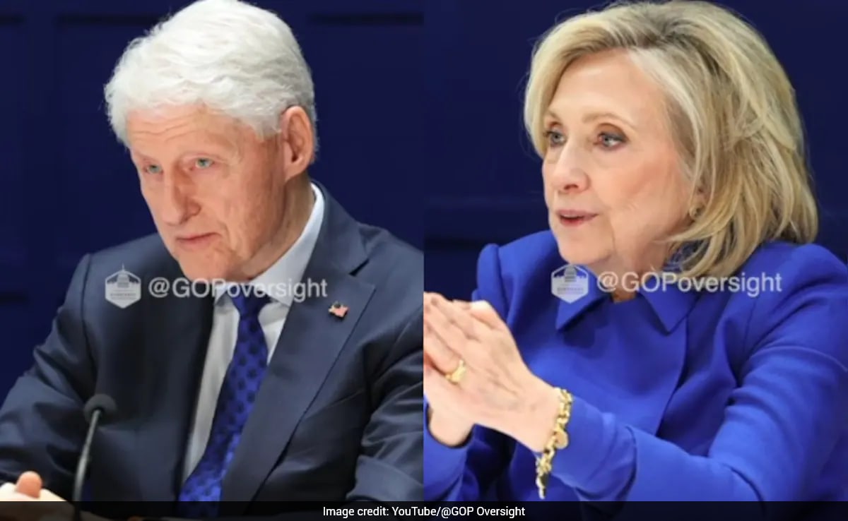Video: Hillary Clinton Pounds Table, Bill Clinton Shakes During Epstein Deposition