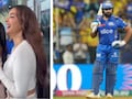 MI vs KKR: 'रोहित..रोहित..', पूर्व कप्तान के हर छक्के पर झूमी यह बॉलीवुड हीरोइन, क्रिकेट से है खास रिश्ता