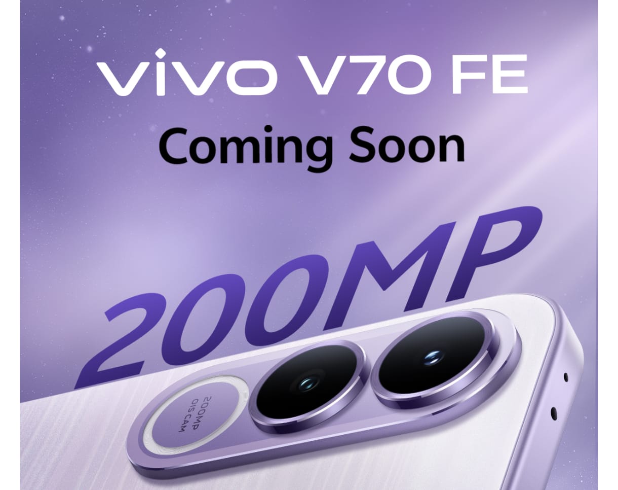 Vivo V70 FE India Launch Confirmed, To Feature 200MP Main Camera