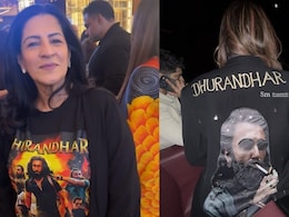 Crazy Viral: Ranveer Singh's Mom Goes To <i>Dhurandhar 2</i> Bash In A 'Hamza' T-Shirt