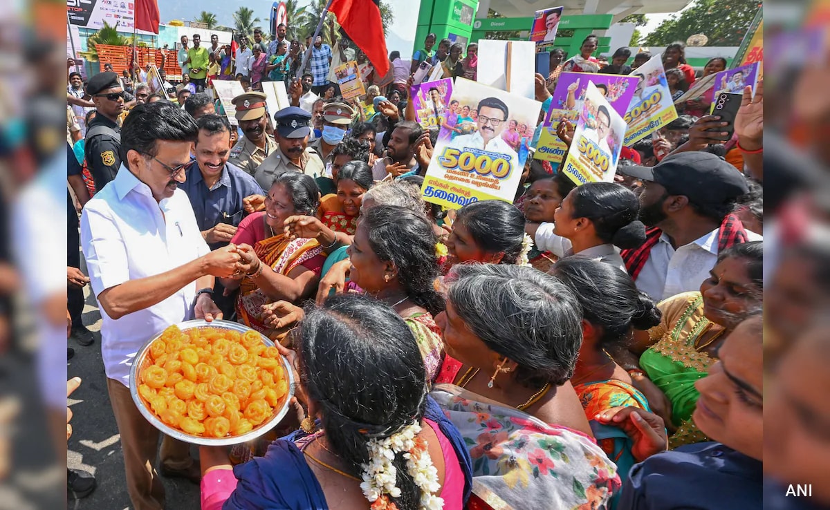 Tamil Nadu Election Race Heats Up As DMK Unveils Rs 8,000 Coupon For Women