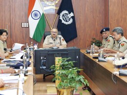 राजस्थान में कानून-व्यवस्था को लेकर DGP राजीव शर्मा की मीटिंग, पुलिस को अपराध पर सख्त नियंत्रण के निर्देश