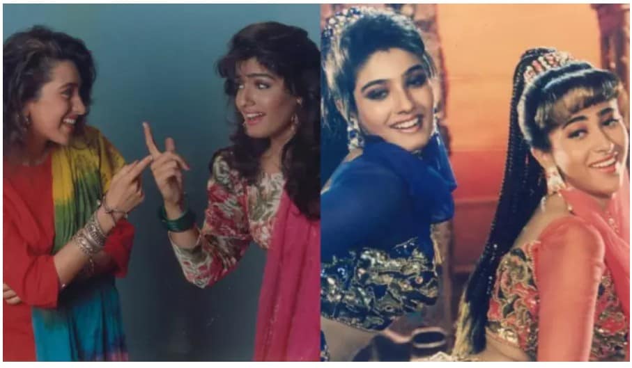 रवीना टंडन के कपड़ों पर नजर रखती थीं करिश्मा कपूर, सालों बाद डिजाइनर ने खोली लोलो की पोल