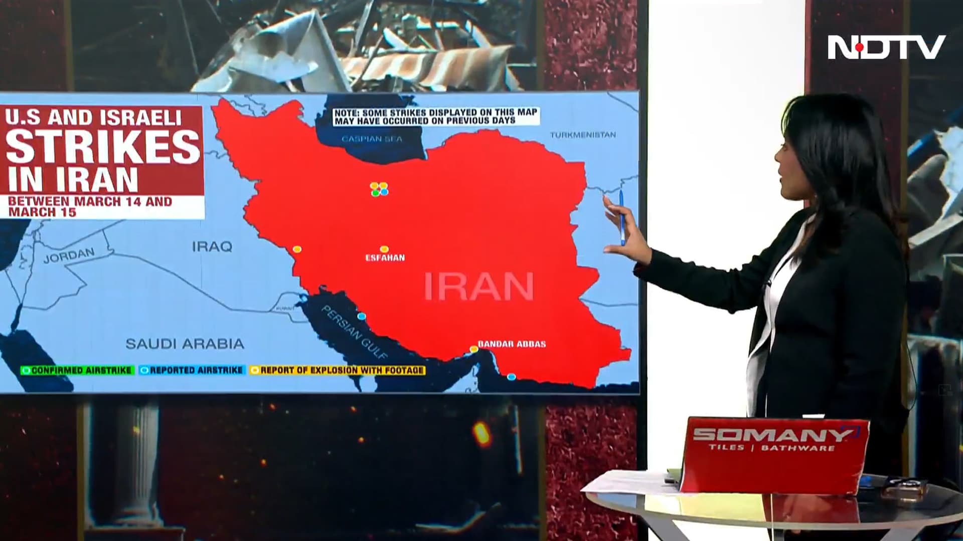 War Map Explained: Iran-Israel Strikes, Gulf Attacks & Rising Death Toll