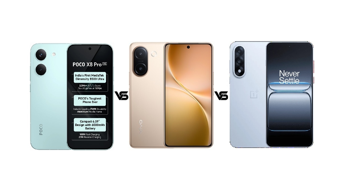 Poco X8 Pro vs Vivo V60e vs OnePlus Nord 5: खरीदने से पहले जानें कौन सा रहेगा बेस्ट