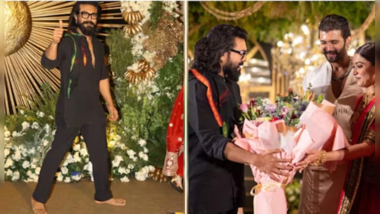 Ram Charan Attended Rashmika Mandanna-Vijay Deverakonda's Hyderabad Reception Barefoot. Here's Why