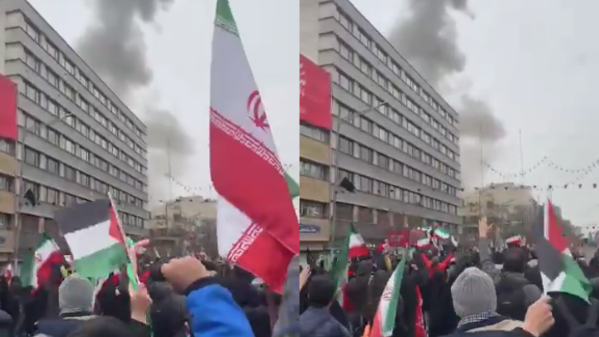 Explosions Hit Tehran During Quds Day Protests After Israel Warning