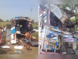 तेज रफ्तार ट्रक ने बस को मारी टक्कर, चार की मौत, कई घायल; रायपुर&ndash;बिलासपुर मार्ग पर हादसा