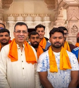 LSG Owner Sanjiv Goenka, Rishabh Pant Visit Ram Janmabhoomi Ahead Of IPL 2026
