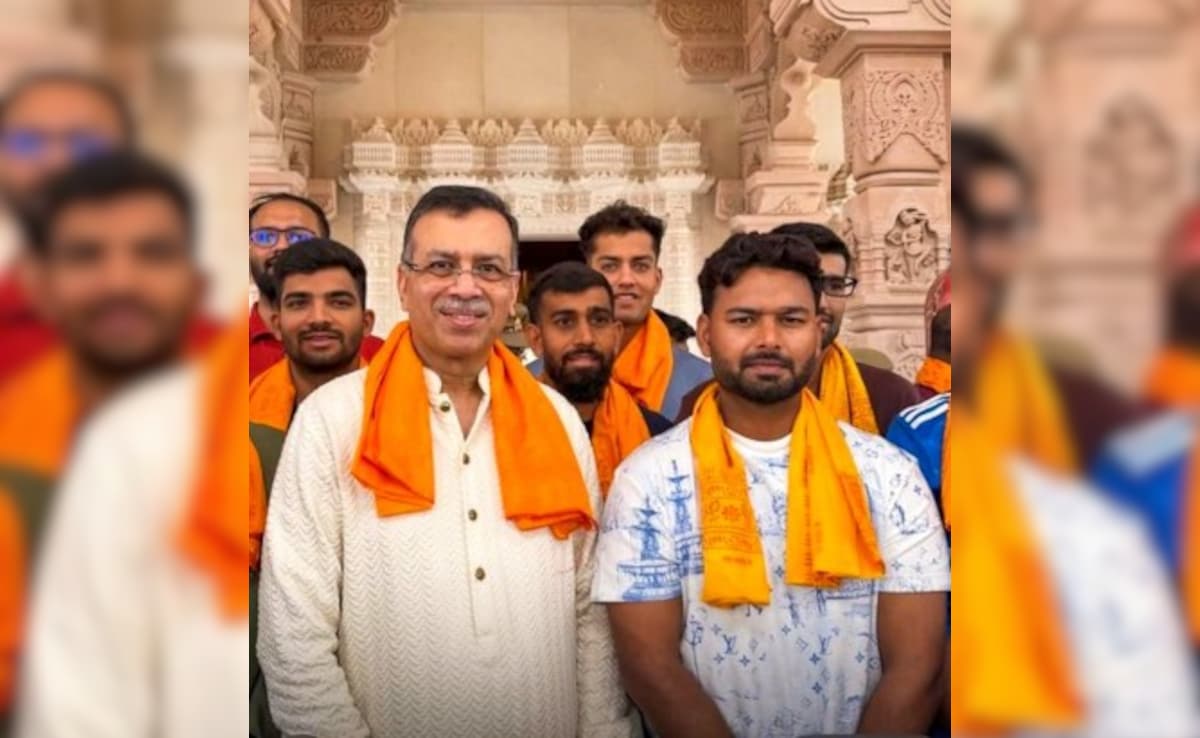 LSG Owner Sanjiv Goenka, Rishabh Pant Visit Ram Janmabhoomi Ahead Of IPL 2026