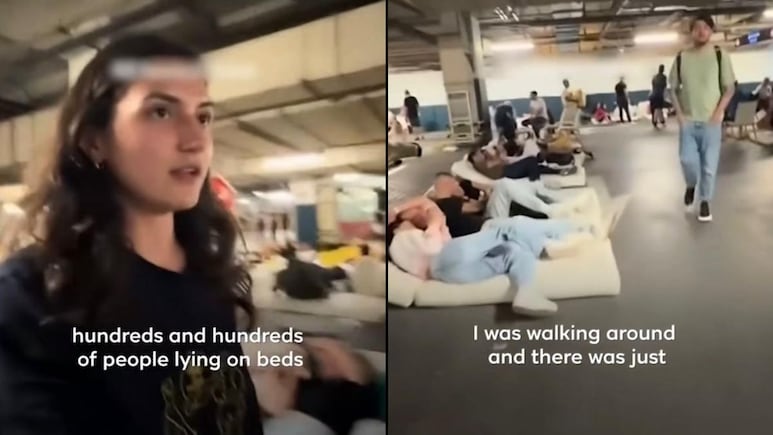 Video: Guests At Five Palm Jumeirah Hotel In Dubai Spend The Night In Basement Parking Amid Iran Strikes