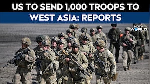 1,000 US Troops Head To West Asia, Military Build-Up Deepens