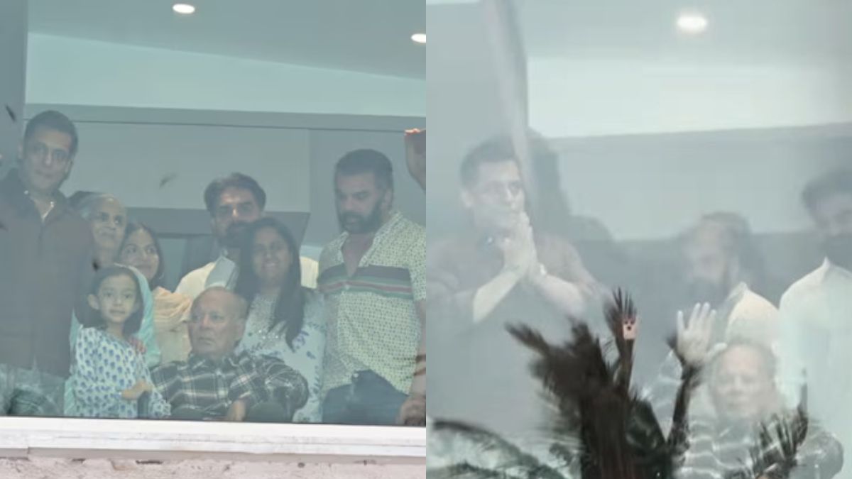 Viral: Salman Khan Greets Fans On Eid With Father Salim Khan After Hospital Discharge