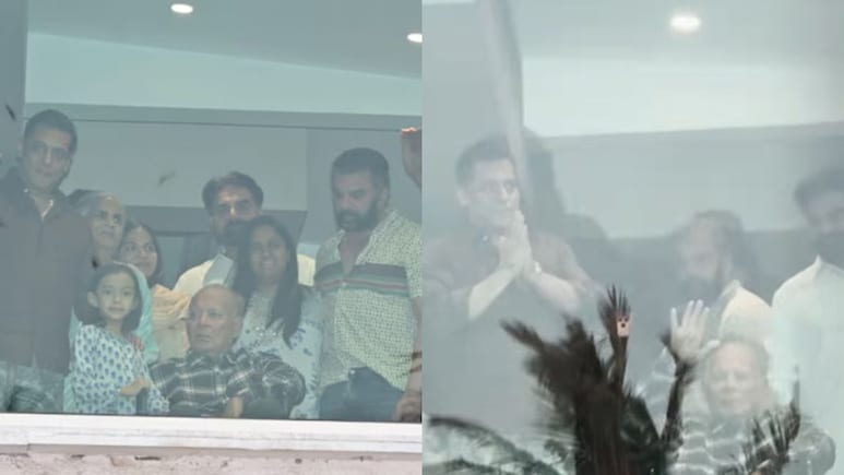 Viral: Salman Khan Greets Fans On Eid With Father Salim Khan After Hospital Discharge